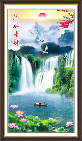 玄关山水画