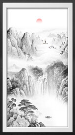 水墨画