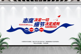 企业公司励志标语文化墙