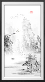 水墨画
