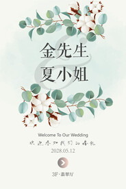 婚礼海报