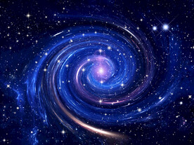 星空旋涡图片 