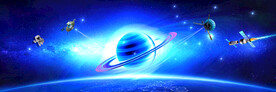 太空星球背景