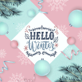 圣诞节圣诞老人礼物新年元旦贺卡