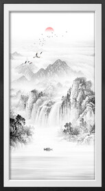 国画山水