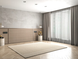 新中式卧室背景墙场景