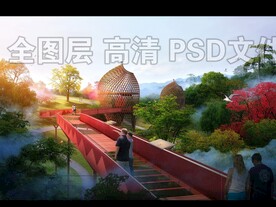 山林间栈道