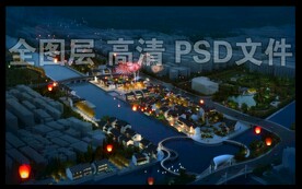 古镇夜景
