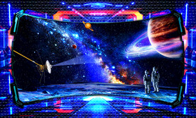 星空立体画