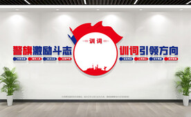 公安警察训词文化墙