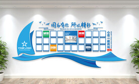 企业员工风采照片墙