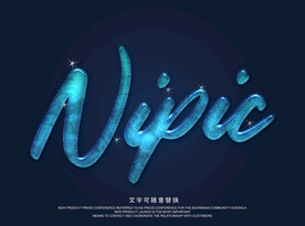 霓虹灯字体