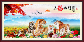国画老虎