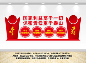 保密文化墙