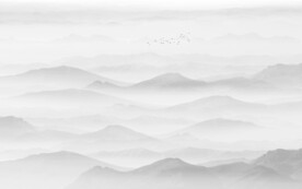 水墨山水背景墙
