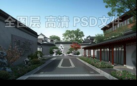 古建石峰石壁