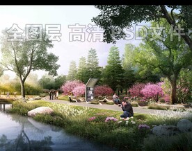 海绵城市林间