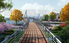 天桥廊桥