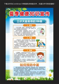夏季健康知识宣传