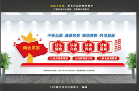 商会宗旨文化墙