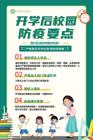 学校防疫海报