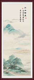 玄关山水画