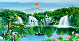 山水风景画