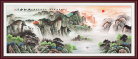 山水画