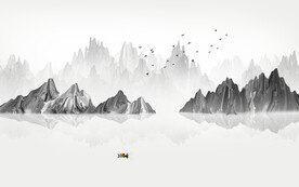 新中式山水画