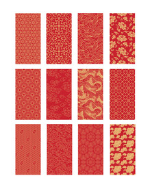 中式古典喜庆纹样