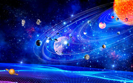 宇宙星空太阳系