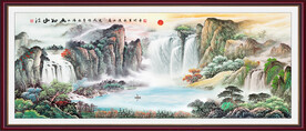 国画山水