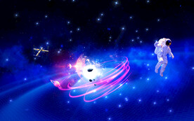 宇宙星空银河系背景