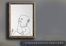 水墨画人物