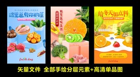 生鲜海报