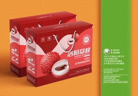 荔枝包装盒设计
