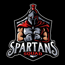 西方铠甲武士斯巴达勇士矢量插图