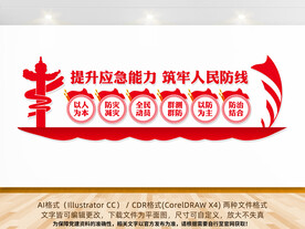 应急管理文化墙