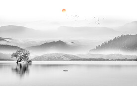 水墨画