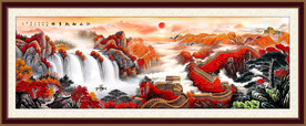 国画长城