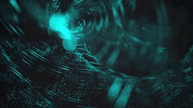 抽象星空粒子动态视频