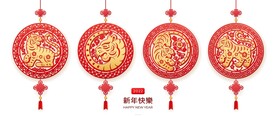 2022虎年设计新年