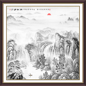 国画山水