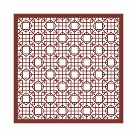 中式矢量雕花花纹