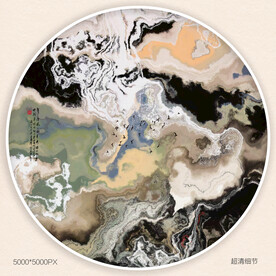 现代水墨画
