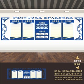 食药监局文化墙