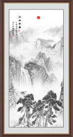 新中式水墨画