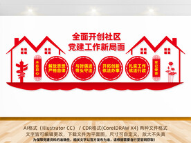 社区党建文化墙