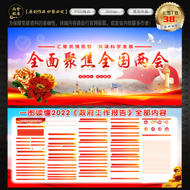 两会展板设计