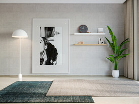 现代客厅背景墙